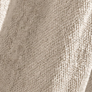 Beige woven canvas