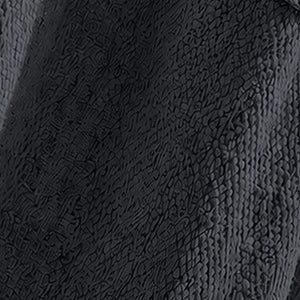Black woven canvas