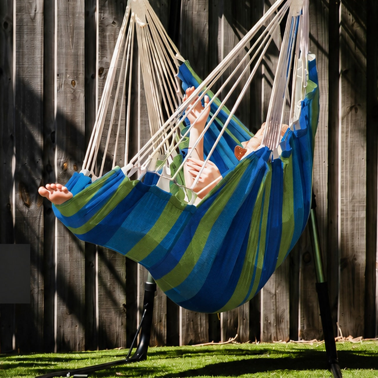 One Chair.
Four Ways to Unwind.